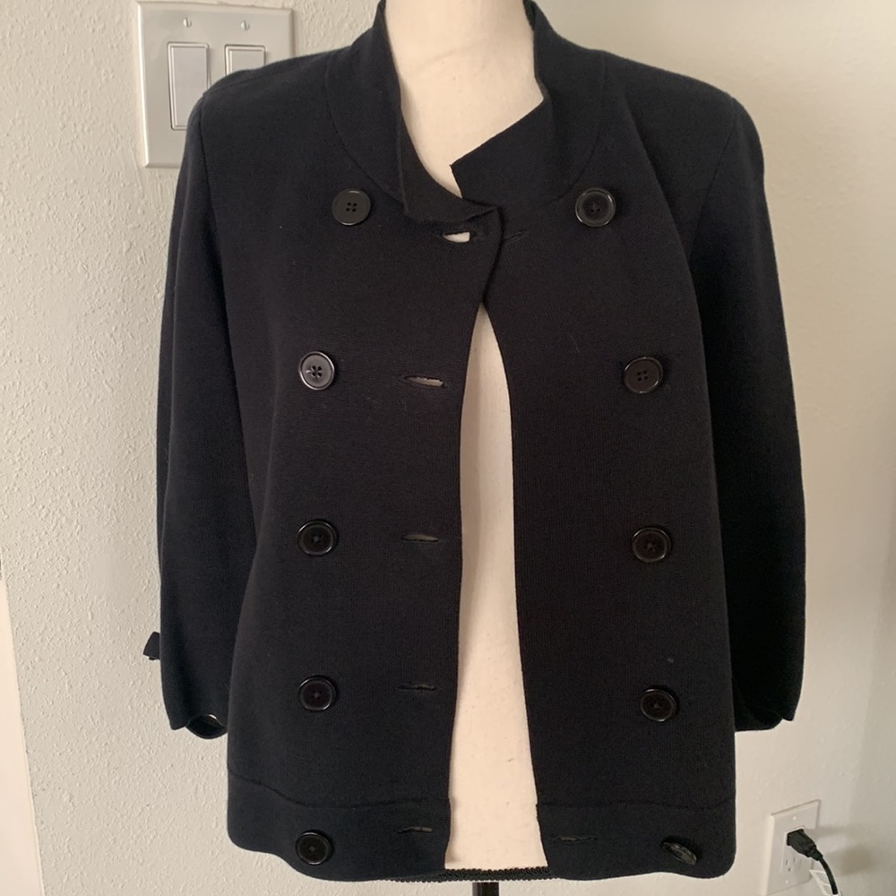Talbots coat size L petite